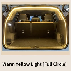 High Brightness LED Trunk Ambient Light Strip (4M Yellow light)