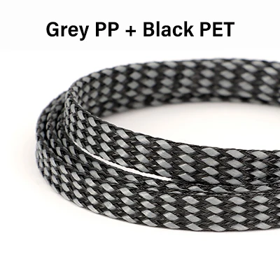 New Multi-Color Expandable Braided Cable Sleeving - DIY Insulated Wire Protection Sheath