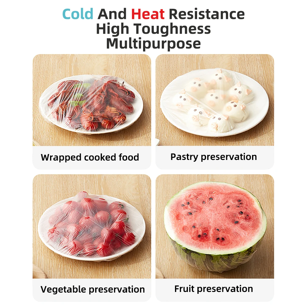 Disposable Plastic Cover for Food Film moisture from Nylon cling to Food Reusable elastic silicon shrink Bags Wrap lid food cover,fresh keeping bags,plastic food storage bags,food storage bags,plastic wrap,plastic food cover,disposable food cover,food storage lids
