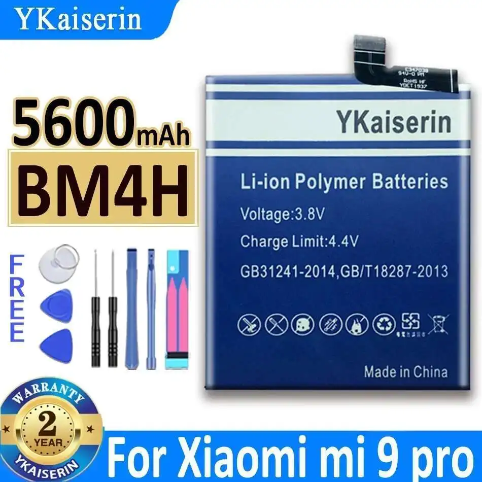 5600mAh BM4H For Iconic Brand 9 Pro MI 9pro Reliable Power Supply Mobile Phone Battery