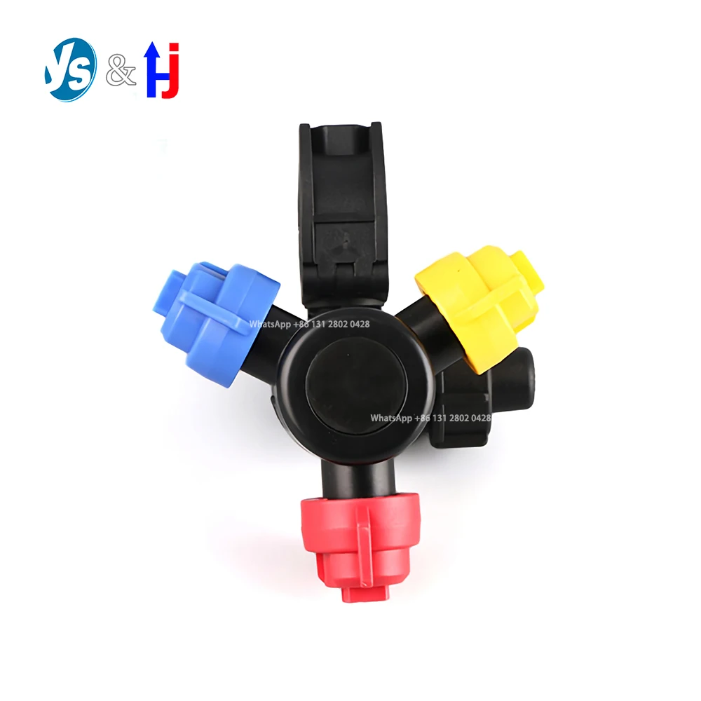 

1/2" 1" Inch Three/Five-head Flat Fan Shaped Agricultural Spray Nozzle Field Chemicals Spraying Garden Sprayer 105A-1