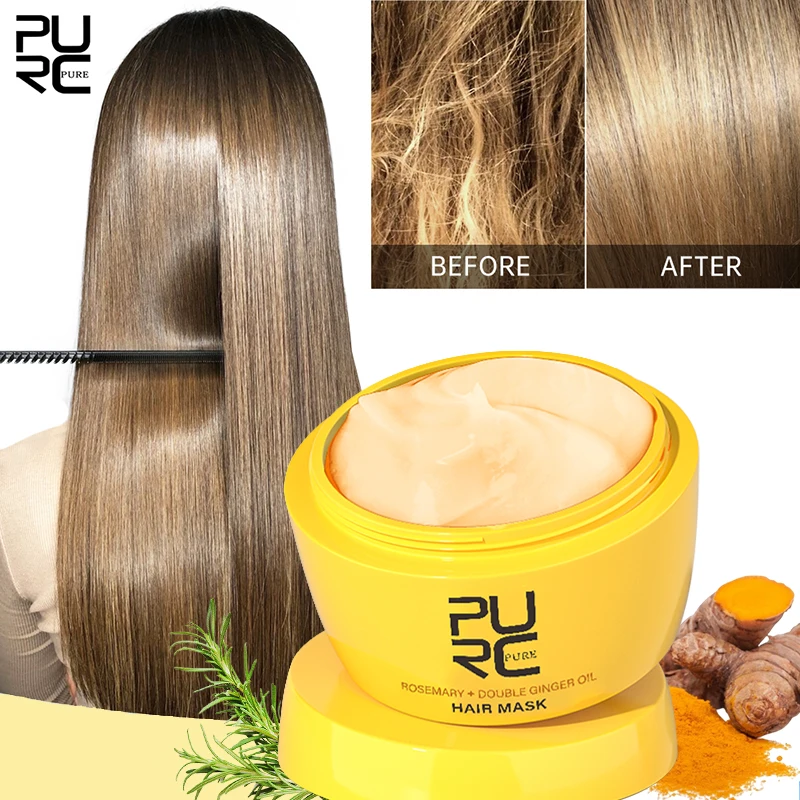 PURC Rosemary Oil Hair Mask Hair Growth Ginger Oil Loss Treatment Anti-Dandruff Smoothing Cream Care Products hair mask hair treatment oil hair treatment