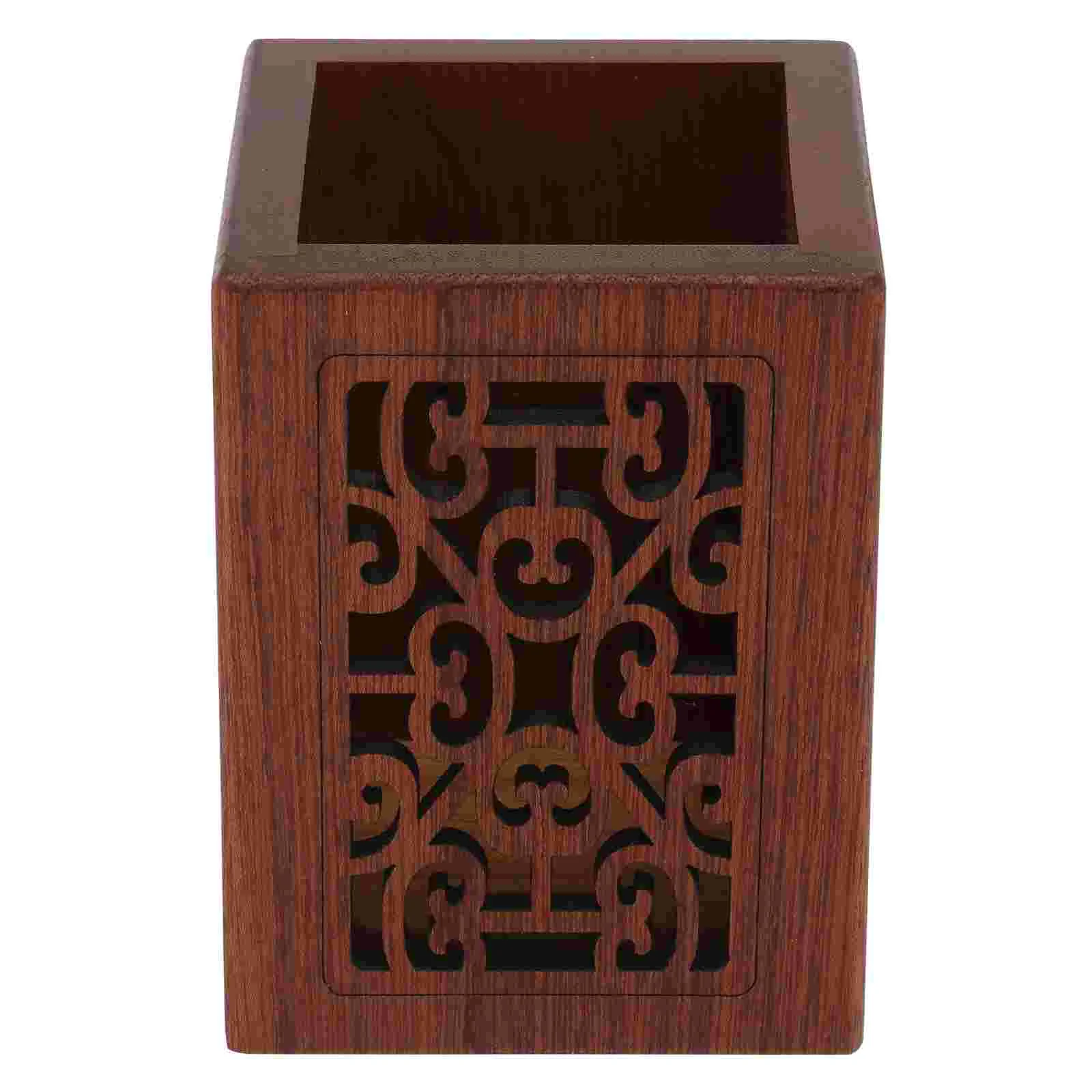 

Деревянный держатель для ручки, деревянный фотоорганайзер, декоративный контейнер для ручек