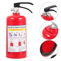 Fire Extinguisher Shape Coin Bank Kids Piggy Bank Boys Girls Money Saving Box Aluminum Alloy Home Decor Storage Container 2