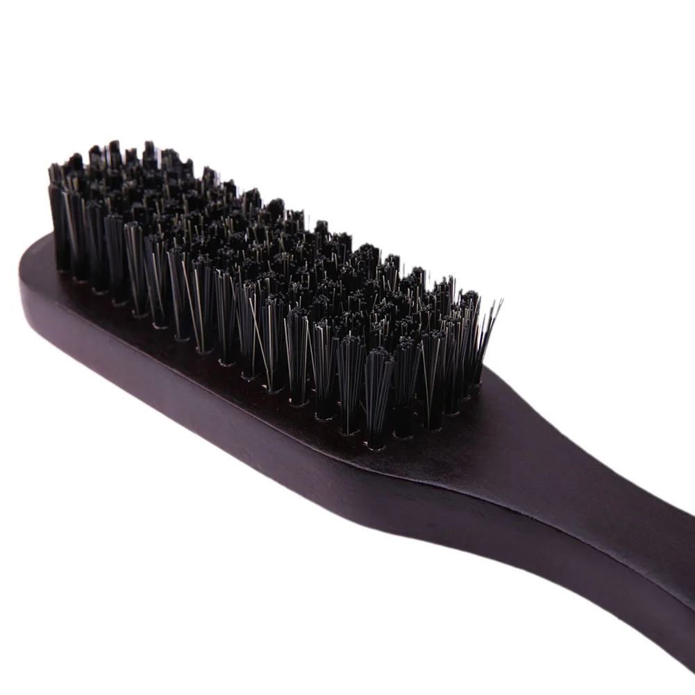 Wood Handle Hair Brush Comb Hard  Anti-static Hairdressing Styling Beard Comb Anti-static Scalp Massage Brush Hair Styling Tool 4