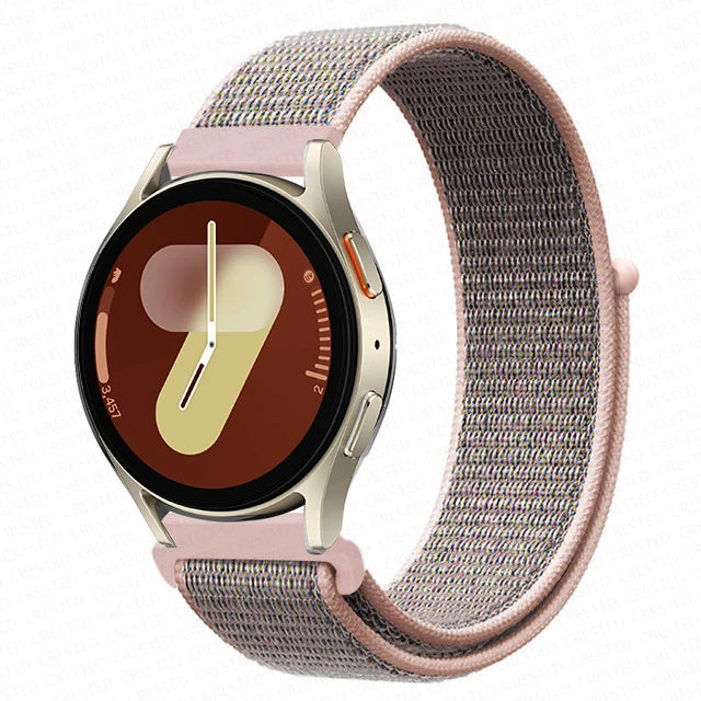 Versatile Nylon Loop Bracelet for Smartwatches - 22mm/20mm Band