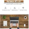 47 inch Computer Desk Modern Writing Desk, Simple Study Table, Industrial Office Desk, Sturdy Laptop Table for Home Office 3