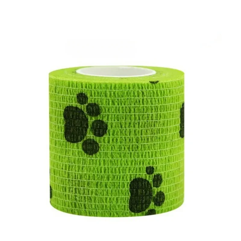 Self-adhesive Elastic Bandage for Pet Nonwoven Bandage Cover Protector Dog Outdoor Retractable Sports Tape Self Adherent