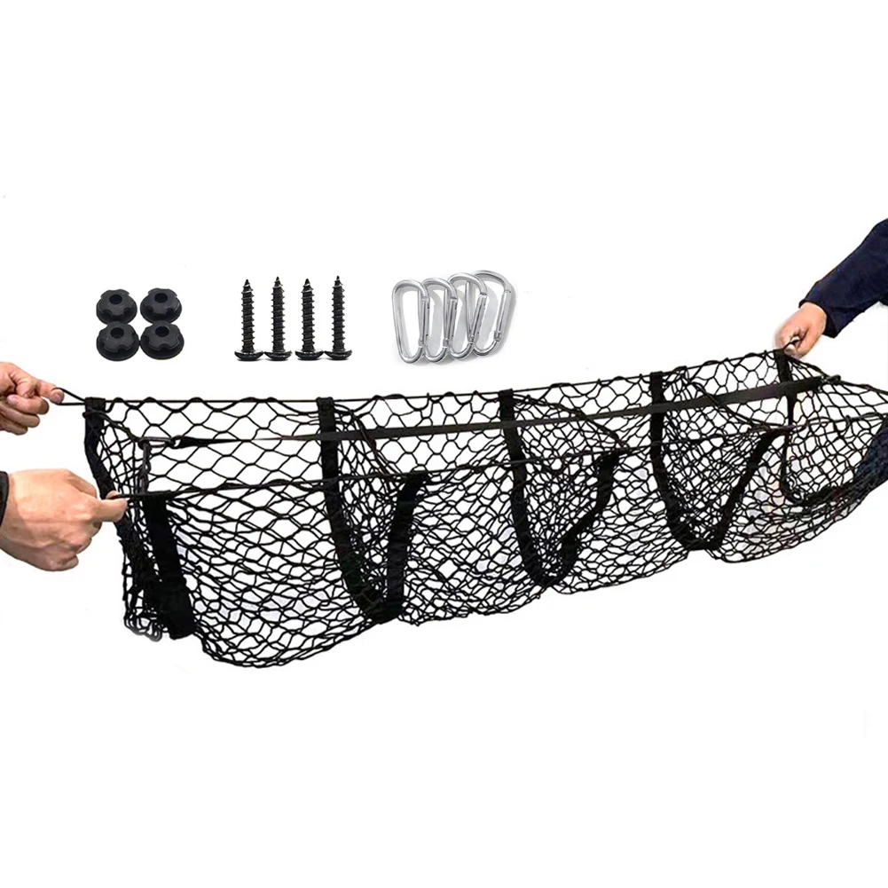차량 정리용 110*30cm 화물망 픽업트럭 네트 고탄성 디자인 최적화된 수납 솔루션 다용도 활용