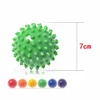 7/9cm Fitness Physiotherapy PVC Ball Hard Spiked Massage Ball Relieve Plantar Fasciitis Portable Equipment Body Building Sports 2