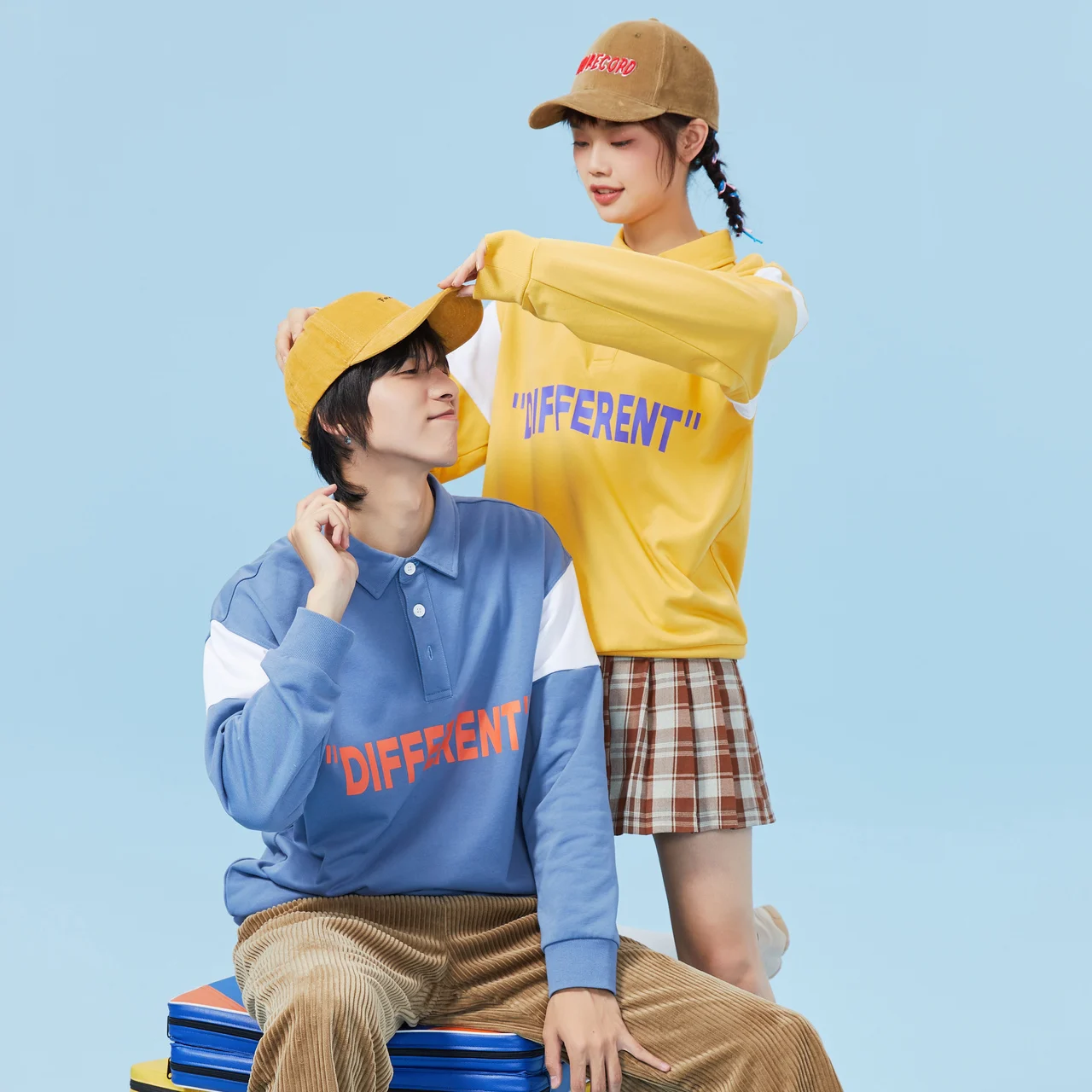 

Metersbonwe Sweater Men Academy Style Spliced Polo Shirt Men's Sweater Sports Polo Shirt Male Pullover Brand High Quality