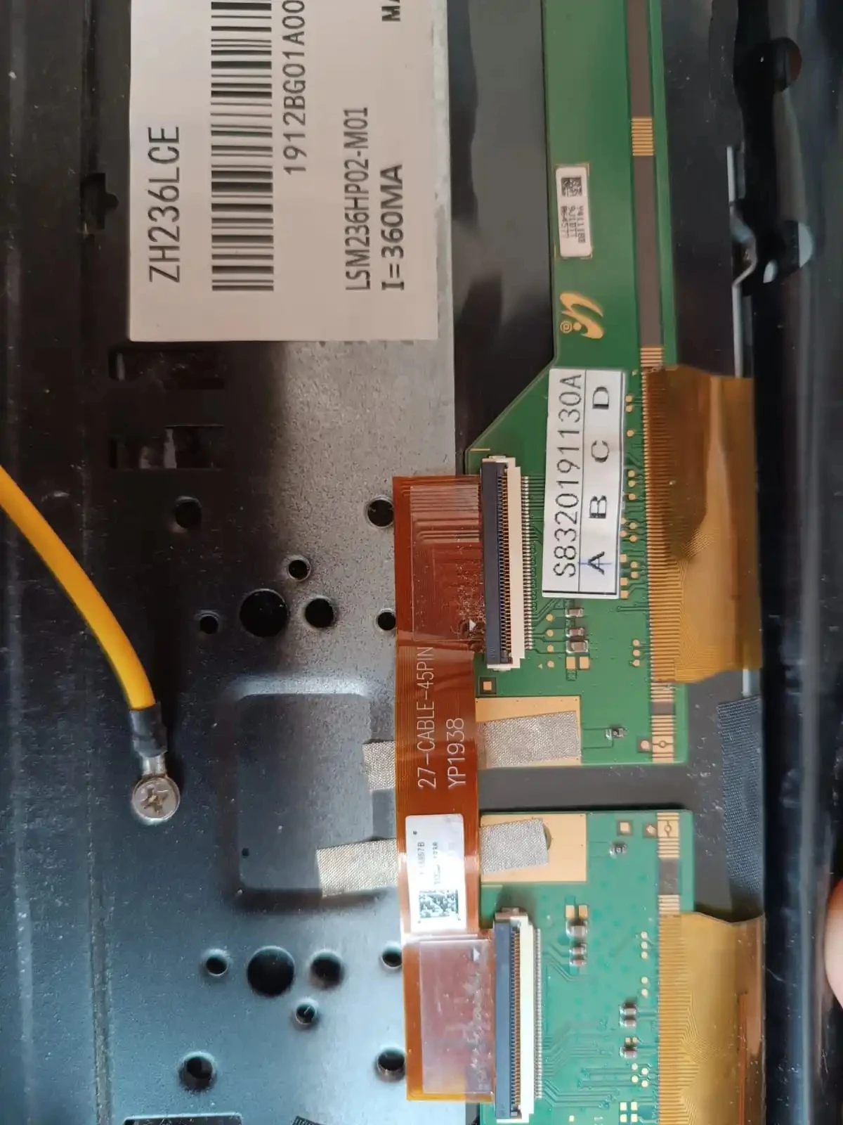 LSM236HP02-G LCD 스크린 드라이버 보드용 키트, 초고 주사율 매트릭스 제어 마더보드, DP HDMI, 1920x1080, 144Hz