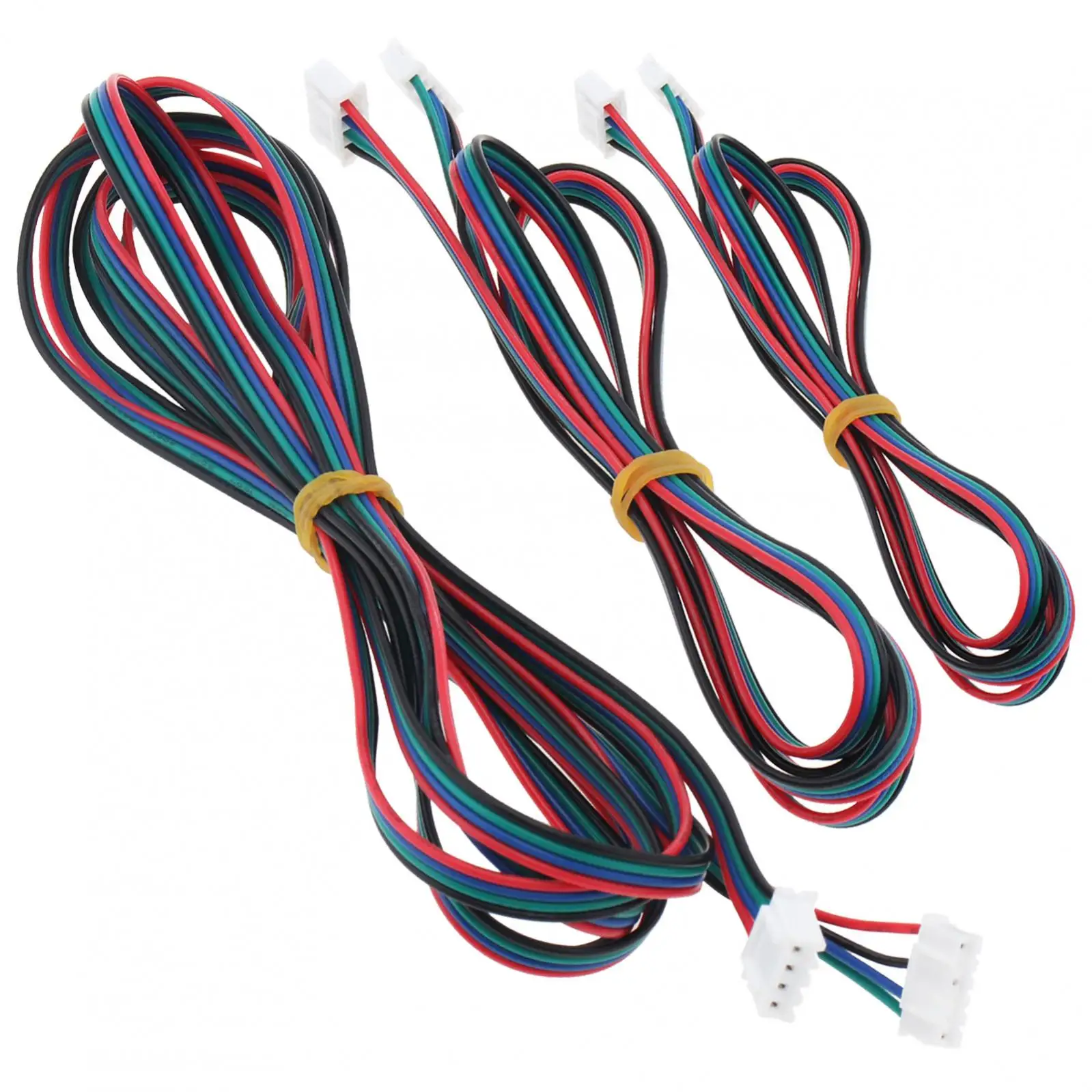 3D Printer Extension Cable 1 Piece 1m / 1.5m XH2.54 4pin to XH2.0 6pin Stepper Motor Cable for 3D Printer, Motor and Control Board Connection Wires