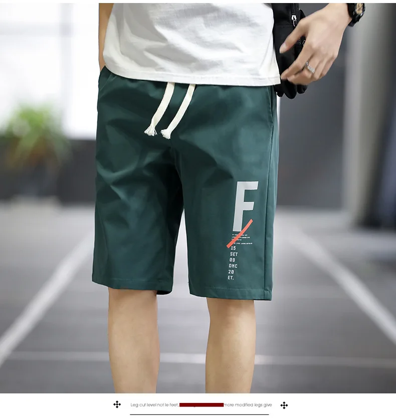 maamgic sweat shorts Men's shorts 2021 new casual summer pants men's pants loose five point trend beach pants thin style best casual shorts for men