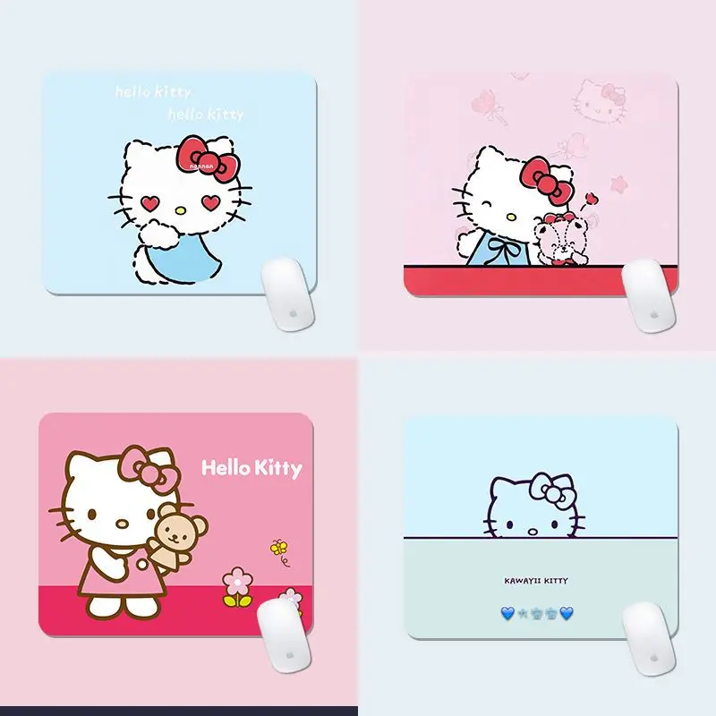 

Sanrio Hellokitty Mouse Pad Pink Kawaii Cartoon Girl Heart Student Mouse Pad Small Cute Mouse Pad Notebook Portable Mouse Pad