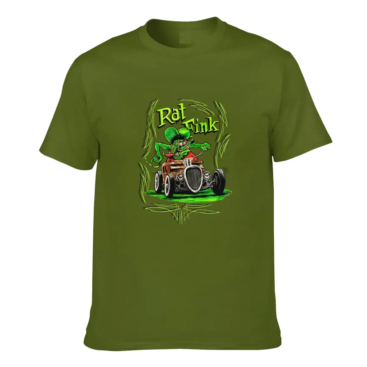 Rat Fink Ed Roth Drag Racing Hot Rod Classic T-shirt Tee Shirt Gift Print  Hip Hop Hot Selling - AliExpress