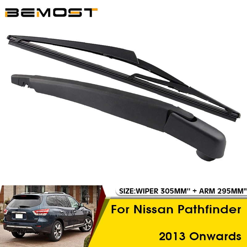 

Car Wiper Blade For Nissan Pathfinder 2013 Onwards Rear Back Windshield Windscreen Rear Wiper 305mm+Arm 295mm Car Accessories
