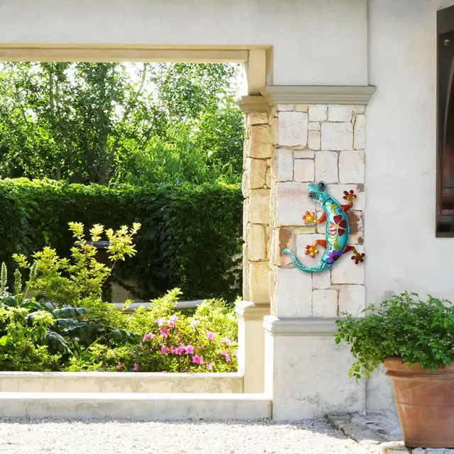 Kerti Állat Szobor Nappali Falfüggő Művészeti Dekoráció Bejárat Karácsonyi Esküvői Születésnapi Ünnepi Dísz - Image 6