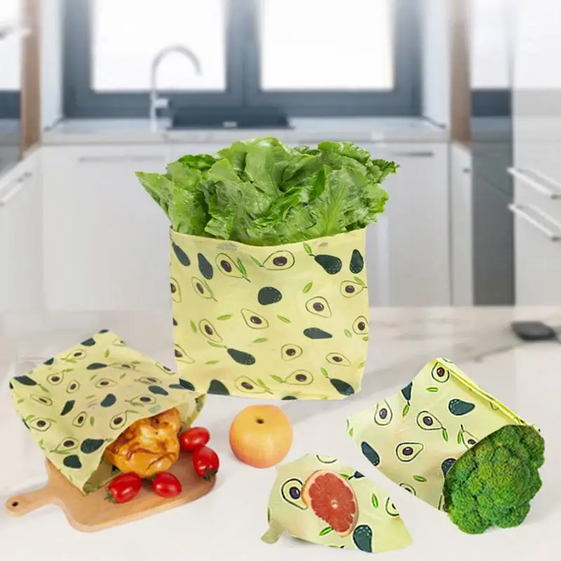 Ecofriendly Reusable Food Wraps Sustainable Sandwich Wrap Free Food Storage Organic Beeswax