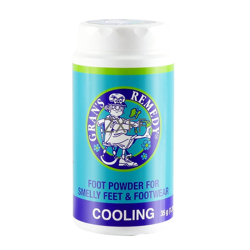 Original NewZealand Grans Remedy Original Cooling Scented Foot Care Powder Smelly Feet FOOTWEAR Treatment Foot Odour Control 35g foot care powder