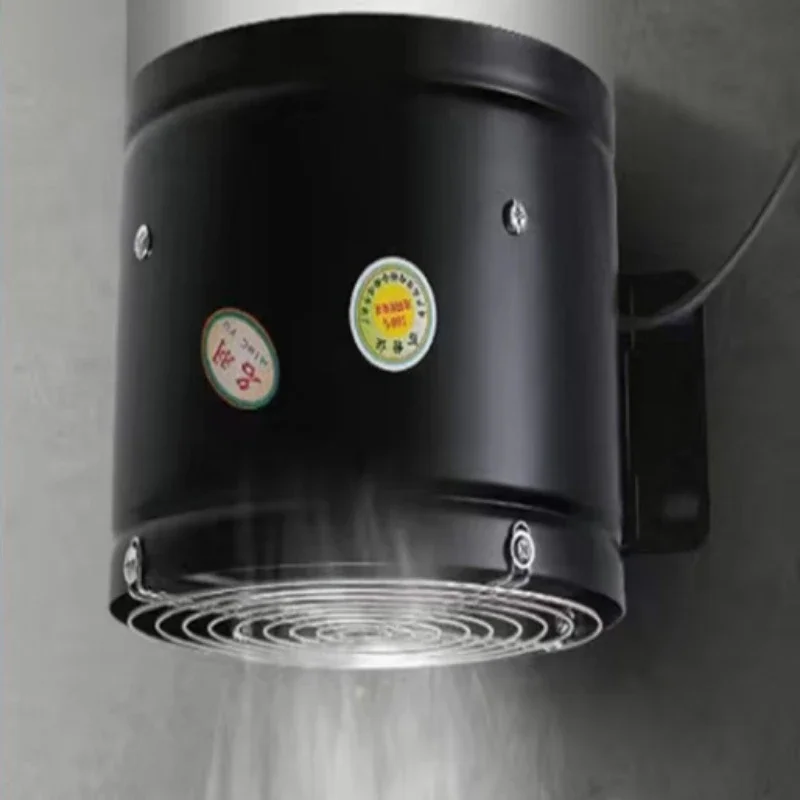 High Air Volume Free Installation Rental Lampblack Machine Household Kitchen Integrated Forming Strong Pipe Exhaust Fan