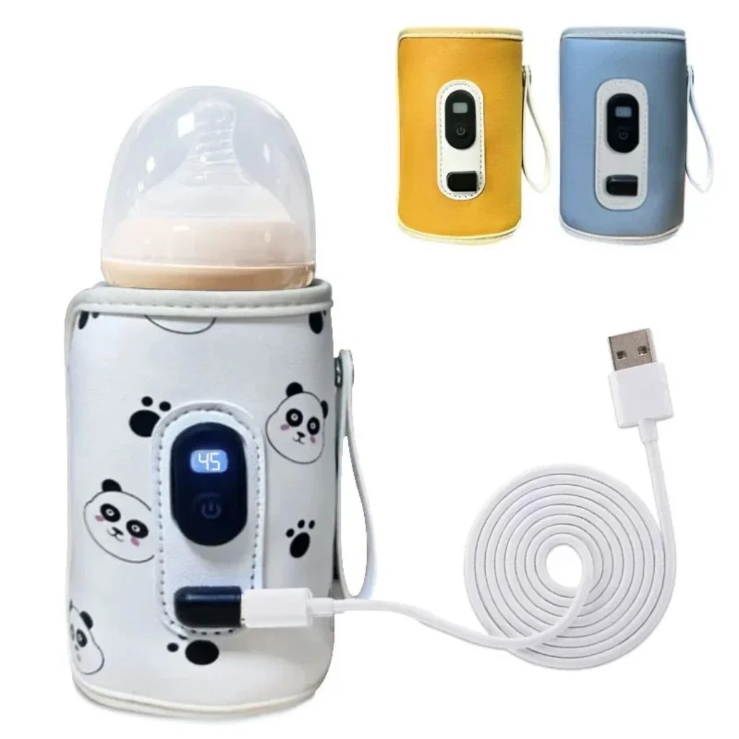 Baby Bottle Warmer 21-speed adjustment Car Portable USB Children Outdoor Travel