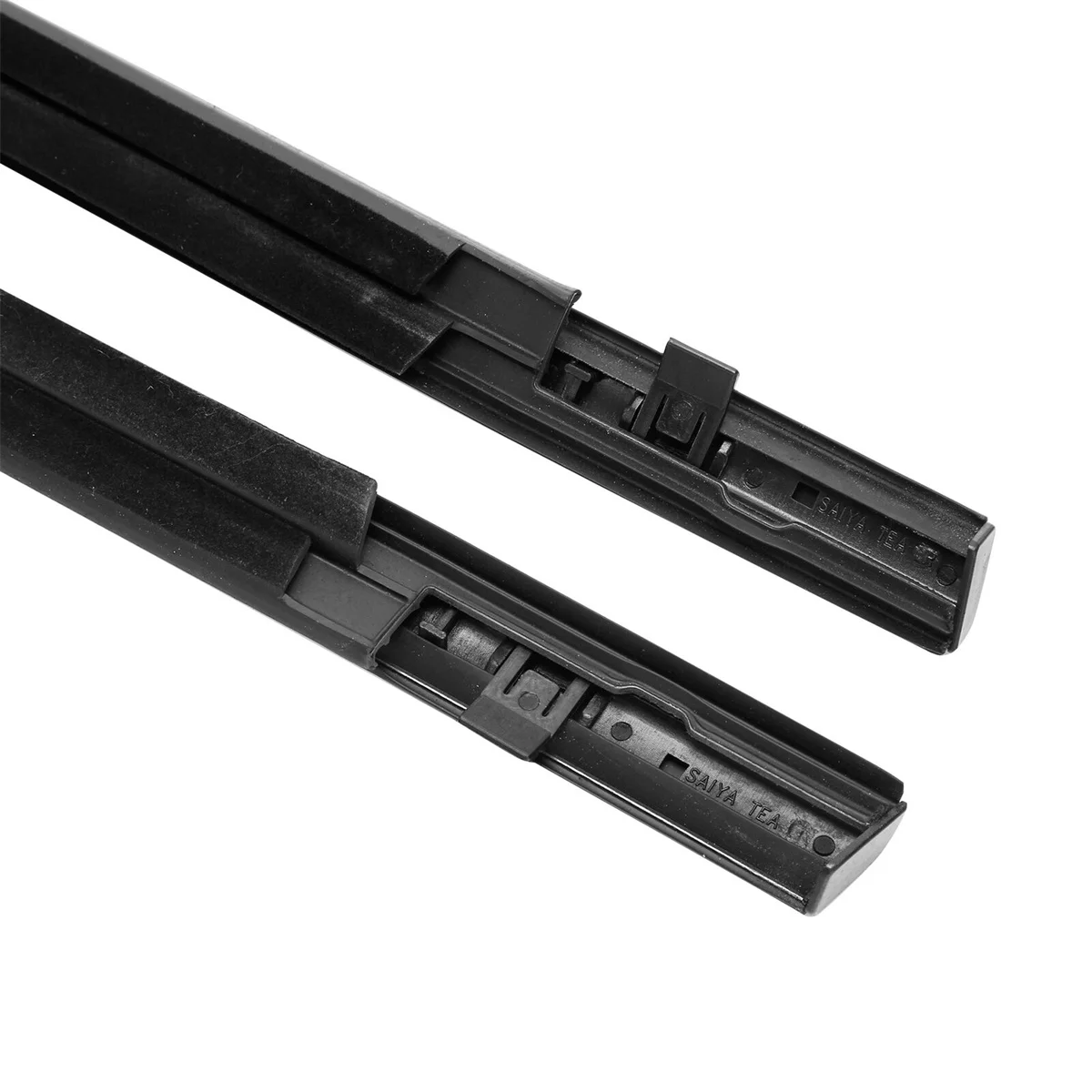 Car Outer Windows Rubber Weatherstrip 4PCS Waterproof Pressure Strip Sealing Belt Moulding Trim For Honda Civic window weatherstrip molding