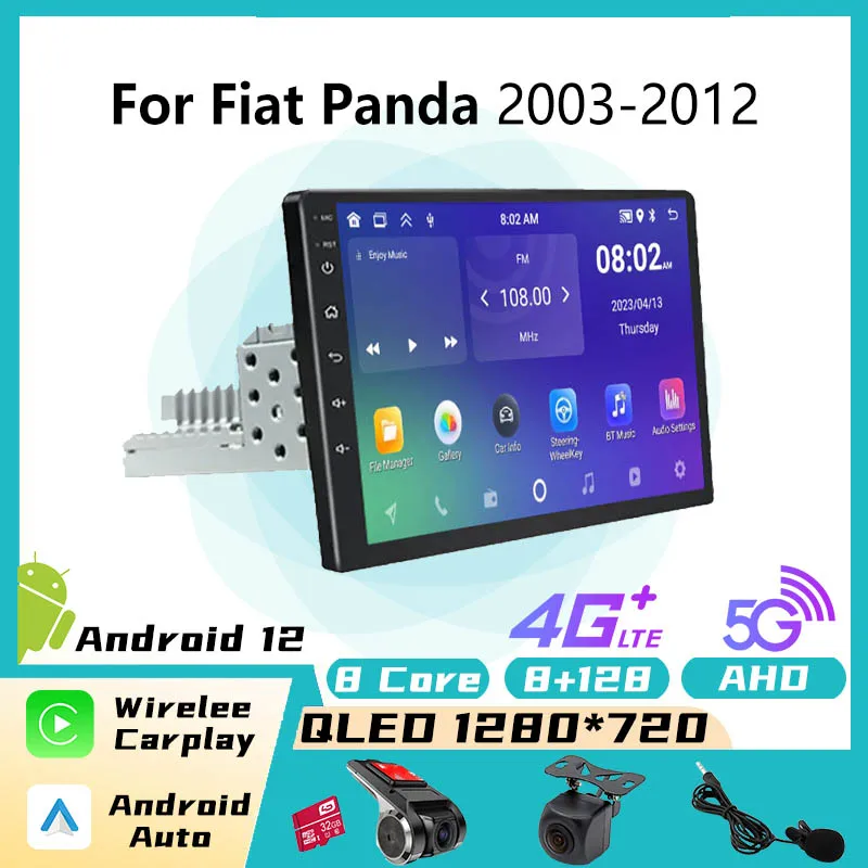 Audioproject A408 Radioblende 2 DIN für FIAT Panda ( 169 ) 2003