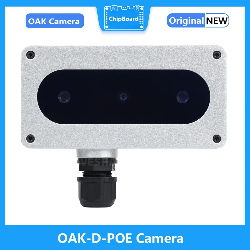 

New OAK-D-POE Network camera Met Poe Functie, Opencv Ai Machine Vision Kit, IP67 Waterdicht