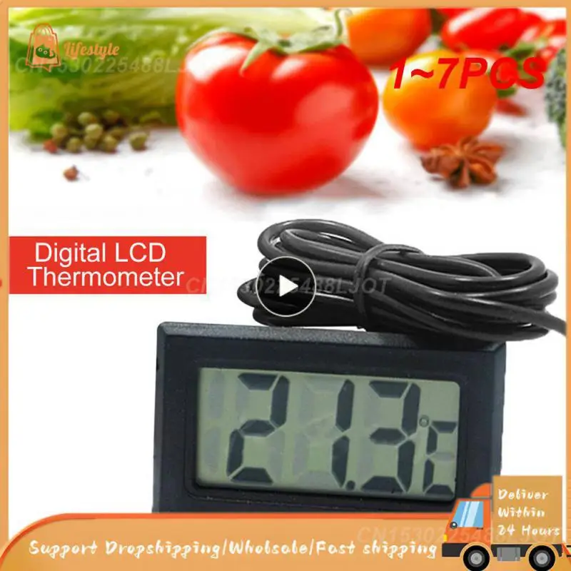 

Цифровой мини-термометр с ЖК-дисплеем, 1-7 шт.