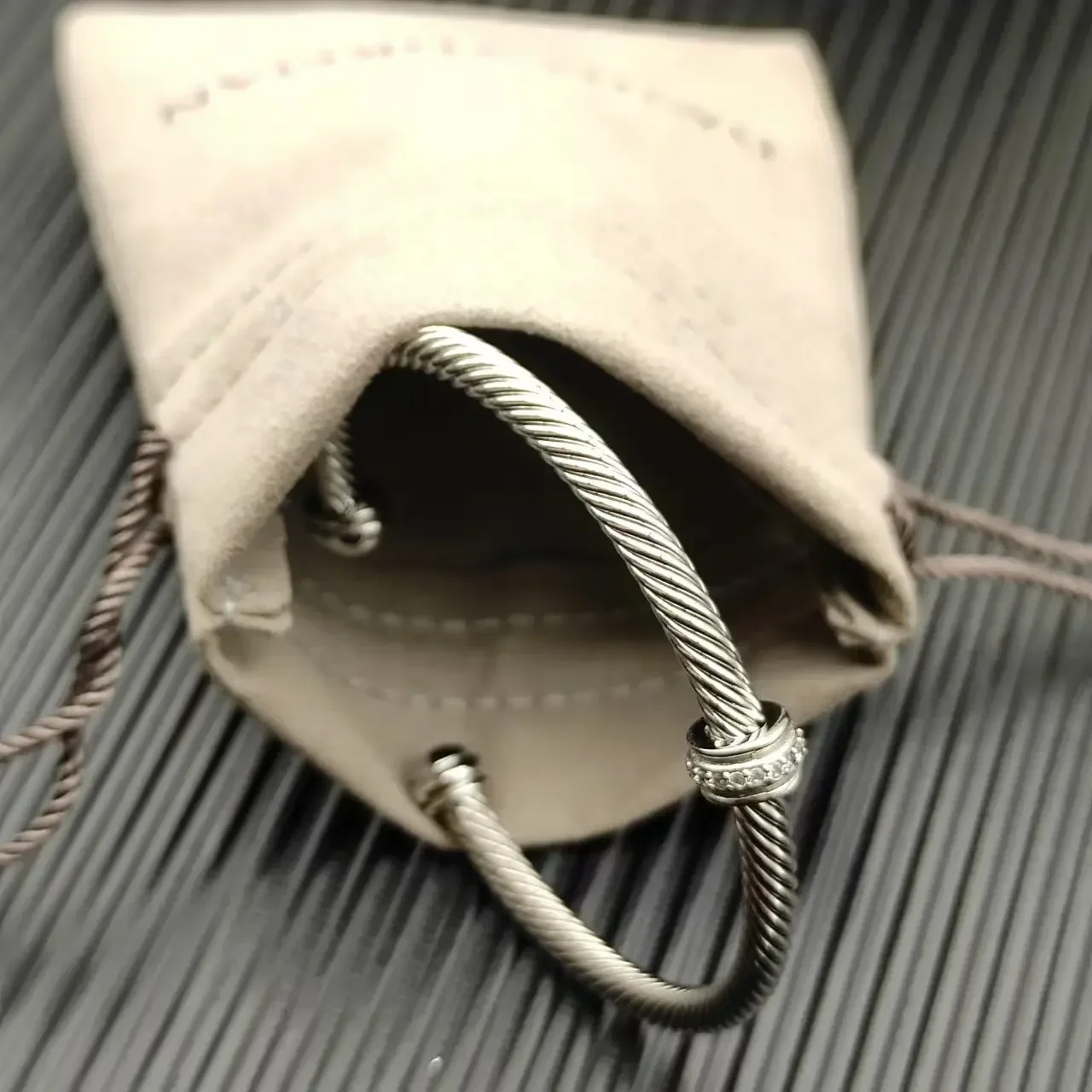 High Quality Fashion 925 Silver DY Star Bracelet Image 5