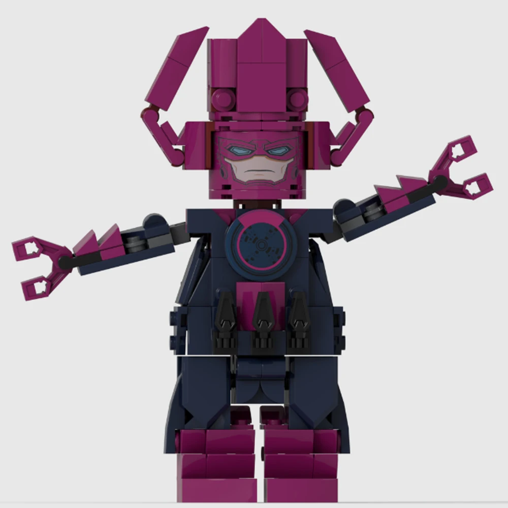MOC 227Pcs Hot Famous Hero Movie Moc Galactus Character Figures Model Custom Puz