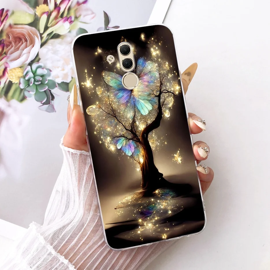 Luxury Floral Butterfly Design Soft Slim Phone Case Cover