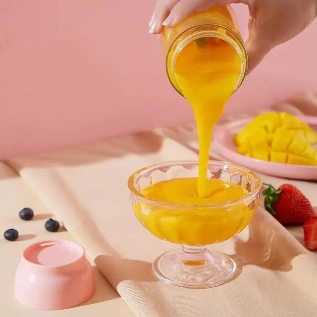 Elektromos Facsaró Csésze Hordozható Turmixgép Automatikus Friss Gyümölcslé Keverők Usb Újratölthető Gyümölcsök Turmix Gyümölcscentré - Image 5