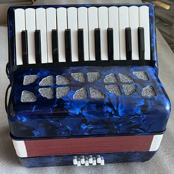 Wholesale Factory Price 8 Bass 22 Keys Piano Accordion Hot Sale Percussion Keyboard Musical Instrument