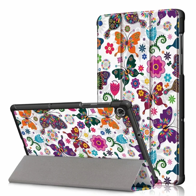 for Lenovo Tab M10 FHD Plus TB-X606F X606X 10.3" Smart Stand Cover For Lenovo Tab M10 HD 10.1" TB-X605 X505F X306X+Film+Pen