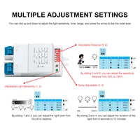 Diymore 5.8G microwave radar sensor switch DIP AC220-240V DIP Radar Sensor Module Motion Detector - Image 4