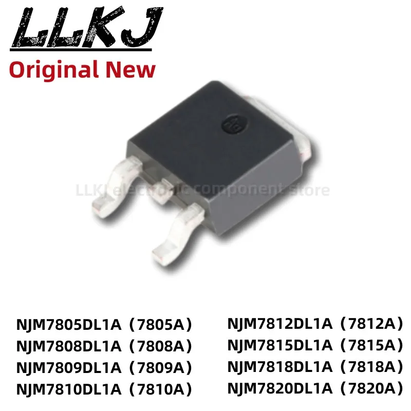 1 Pz Njm7805Dl1A 7809 7810 7812 7815 7818 7820 Dl1A To252 Mos Fet To-252