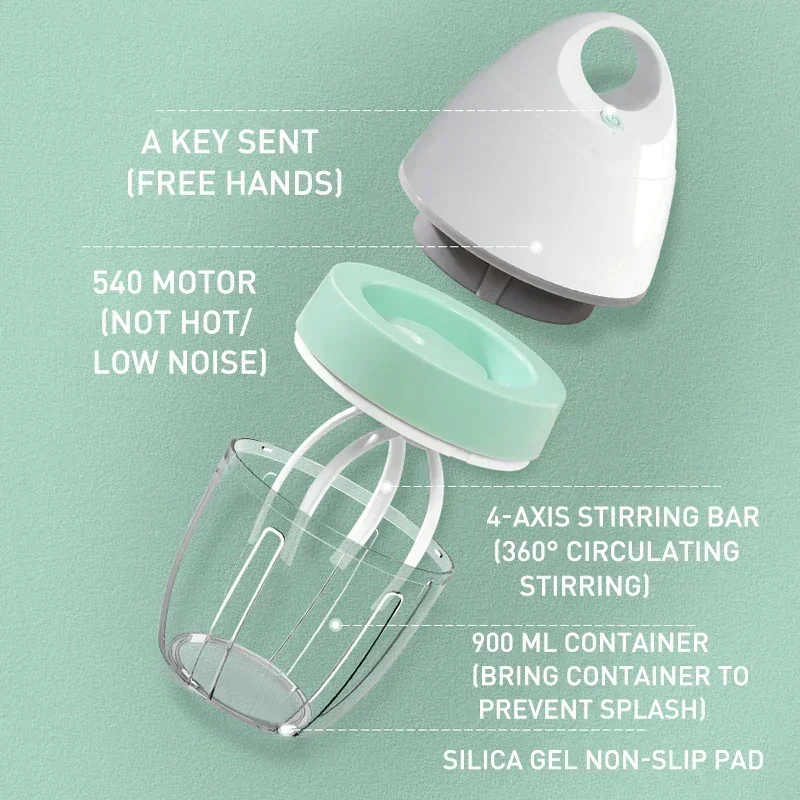 Electric Egg Beater Kitchen Baking Egg Tools Milk Cream Automatic Mixer Frother Foamer Juice Stirrer Kitchen Food Processor