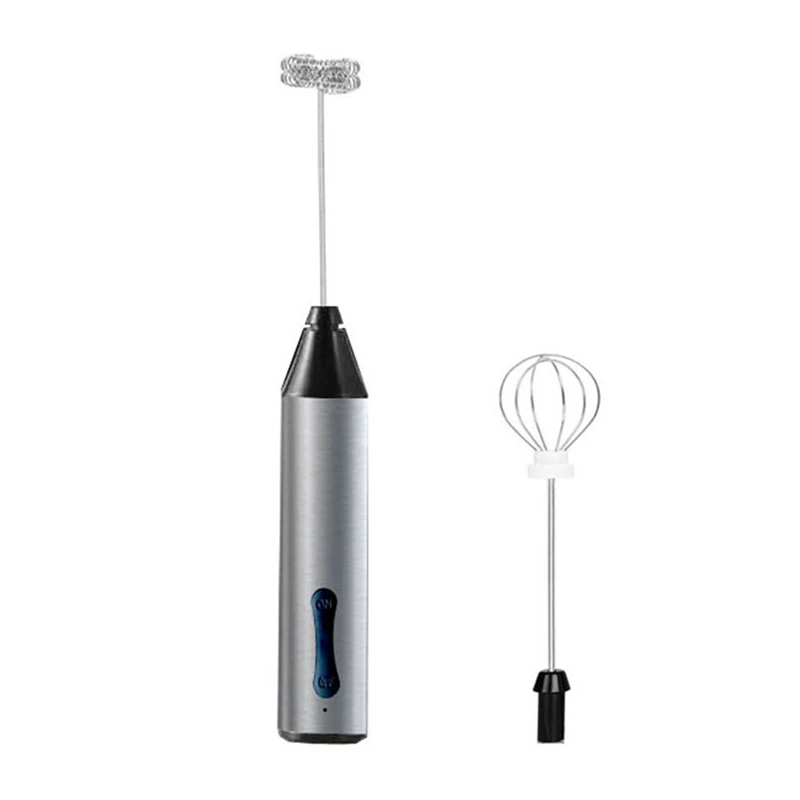 

Электрический ручной блендер для вспенивания молока с USB-зарядкой, устройство для создания пузырей, венчик, миксер для кофе, капучино