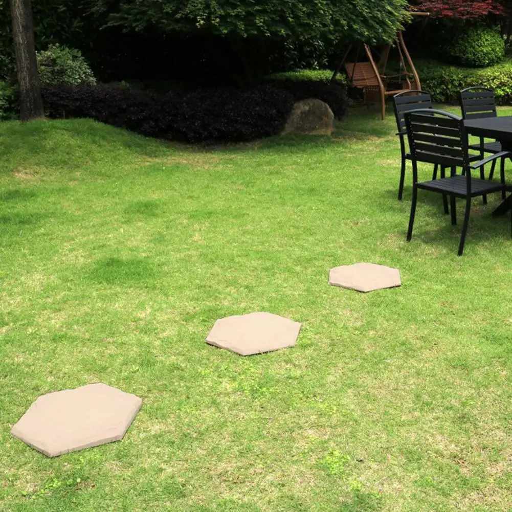 Weather-resistant Stepping Stones Lawn Stepping Stones Decorative Weather-proof Garden for Patio for Pathways