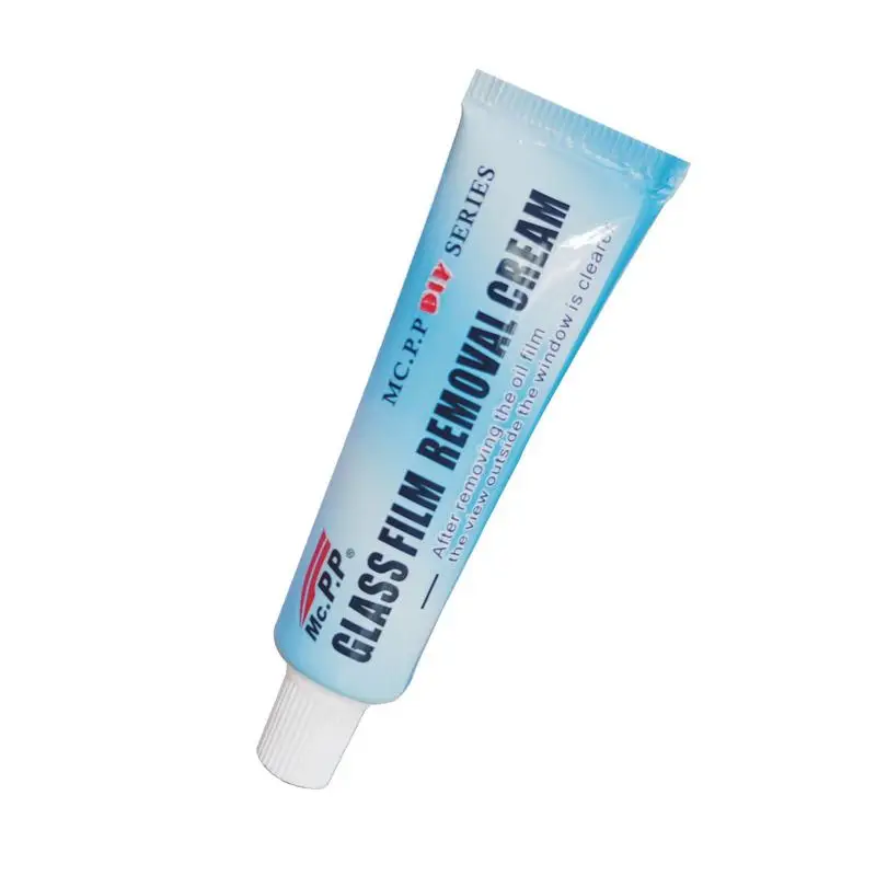 

Glass Stripper Car Windshield Oil Film Cleaner Glass Oil Film Removing Paste With Brush Automotive Glass Dirt Cleaning Cream