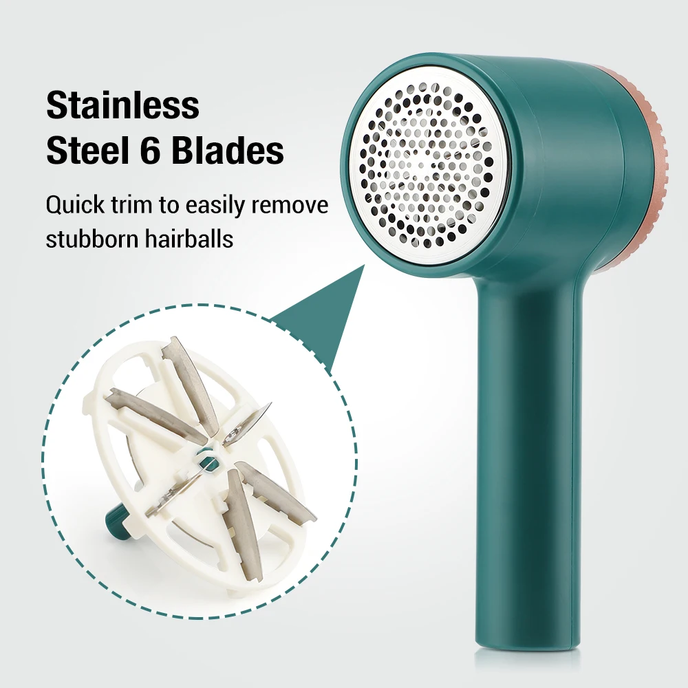 Portable Electric Lint Remover Hair Ball Trimmer for Clothing Clothes Sweater Fluff Pellets Fuzz Spools Removal Shaver Machine 3
