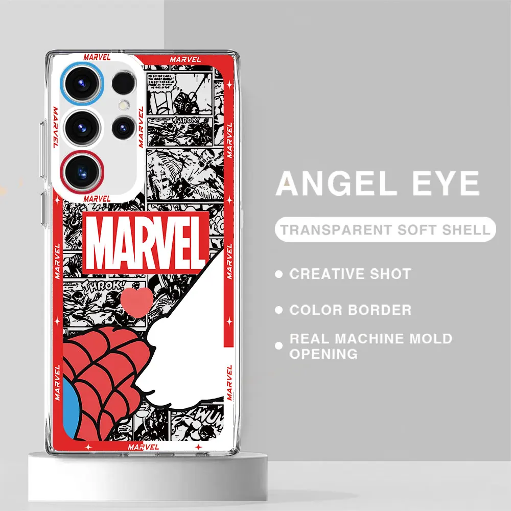 thumbnail image 1 of Funda de teléfono para Samsung Galaxy S24 S20FE Note 10 Plus S20 Plus S21 S22 Plus S23 Ultra S10, Marvel Spidermans Hello Kitty, 1 of 5