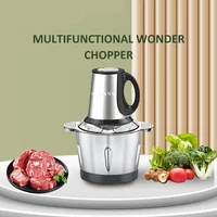 Home Kitchen Multifunctional Mixer 3l Electric Food Processor Chopper 3 Speeds Blender Meat Grinder Mincer Kitchen Appliances 1
