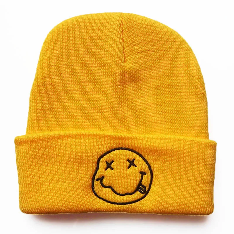 Women Men's Caps Embroidered Knitted Hat Cycling Caps Warm Knitted Hats Sports Outdoor Winter Beanies - 3