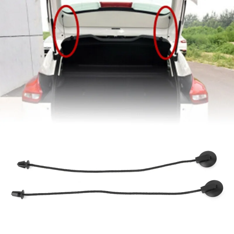 2pcs 소포 선반 고정 코드 타이 다운 스트랩 스트링 CV6Z5846538A 포드 포커스 MK3 2012-2017에 적합