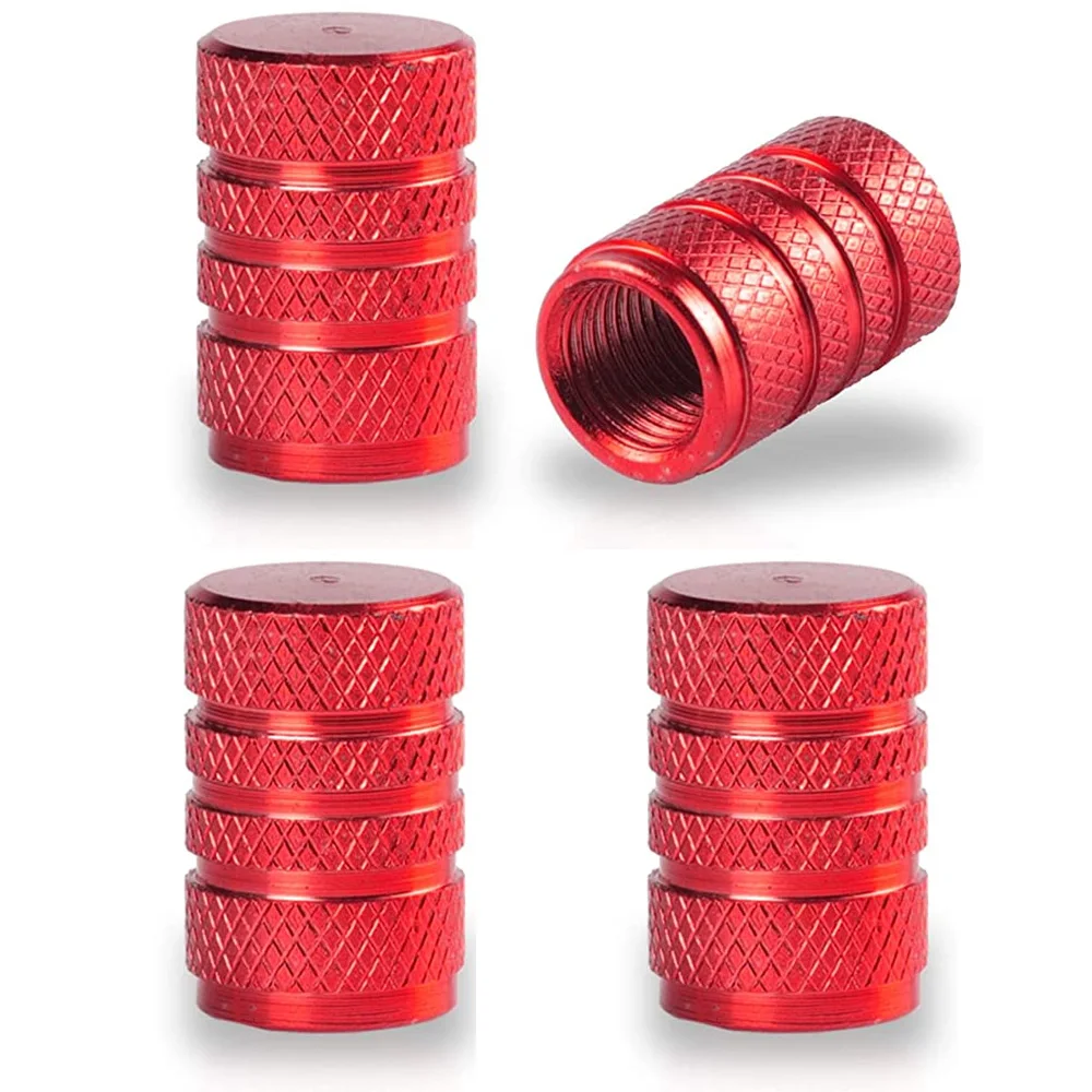 Aluminum Alloy Waterproof Tire Valve Stem Caps - Universal Fit