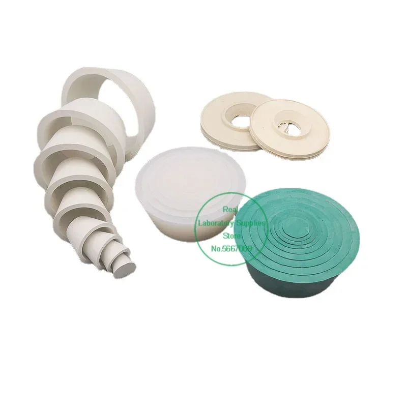Lab Glass Supplies Laboratory Rubber/silicone Funnel Holder 9*1/ Set of Buchner Funnel Holder Is Resistant To High Temperature