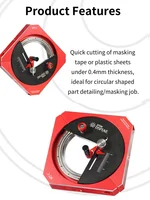 DSPIAE assembly model DIY tool accessories MT-C infinitely adjustable circular cutter compass cutter high-end version 2